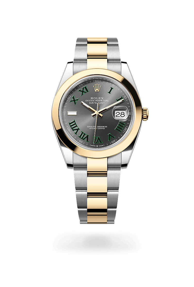 rolex Datejust de Rolesor amarillo —combinación de acero Oystersteel y oro amarillo, M126303-0019 - Perodri Joyeros