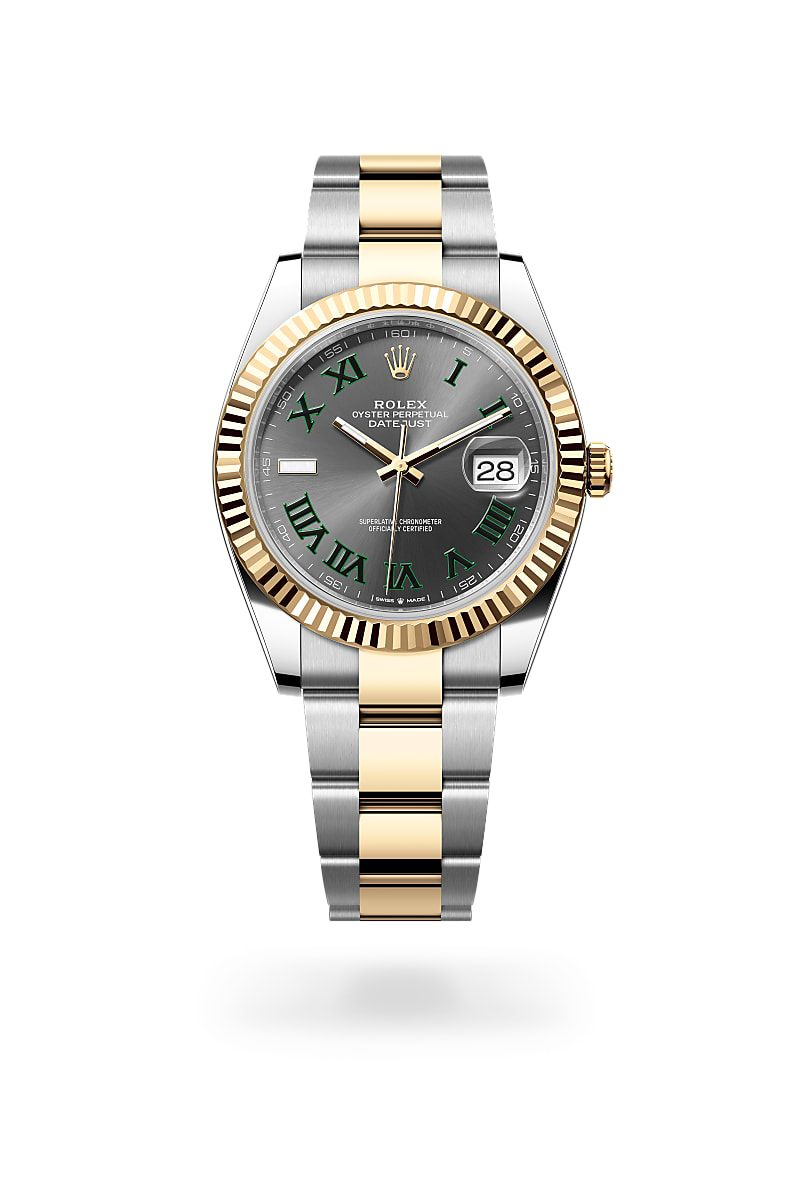 rolex Datejust de Rolesor amarillo —combinación de acero Oystersteel y oro amarillo, M126333-0019 - Perodri Joyeros