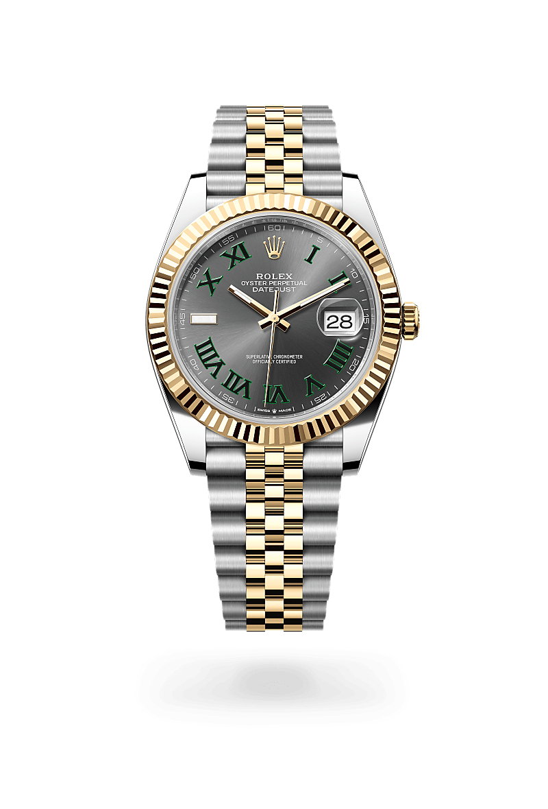 rolex Datejust de Rolesor amarillo —combinación de acero Oystersteel y oro amarillo, M126333-0020 - Perodri Joyeros