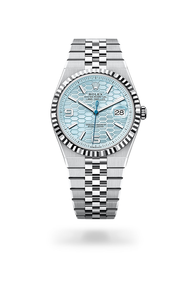 rolex Land-Dweller de Platino, M127336-0001 - Perodri Joyeros