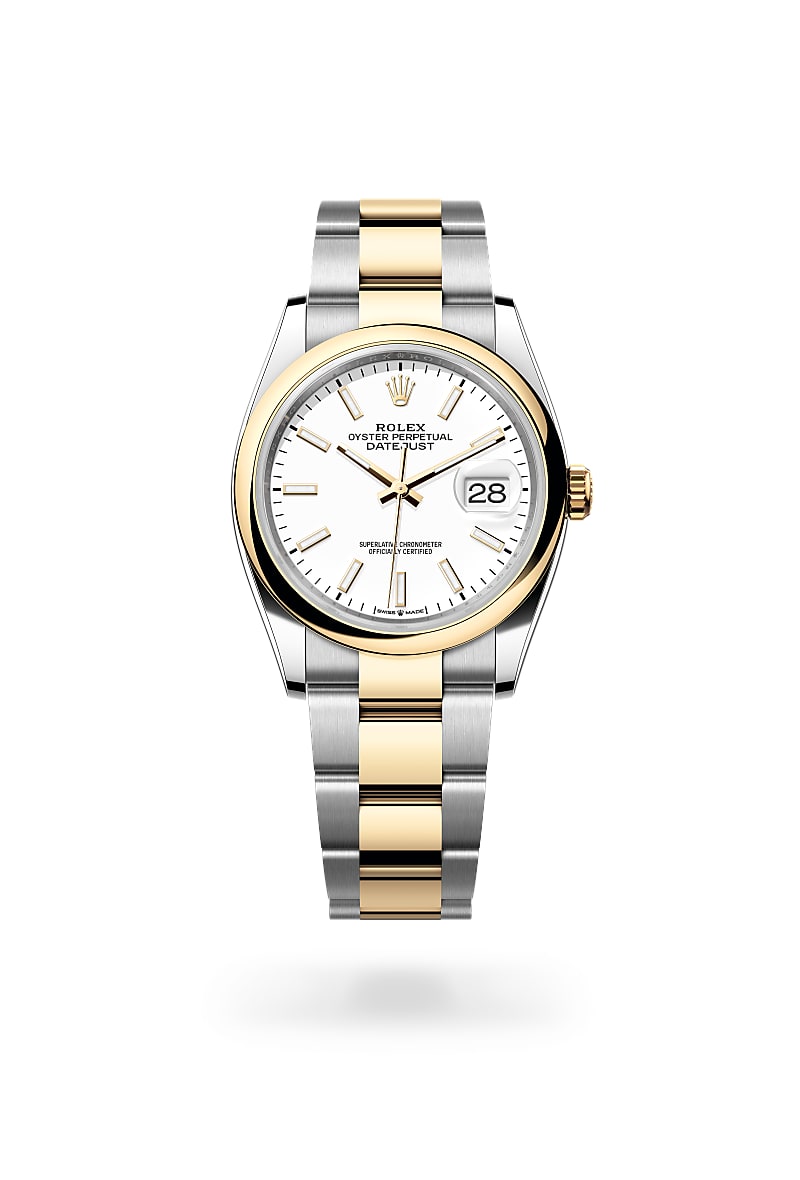 rolex Datejust de Yellow Rolesor - combination of Oystersteel and yellow gold, M126203-0020 - Perodri Joyeros