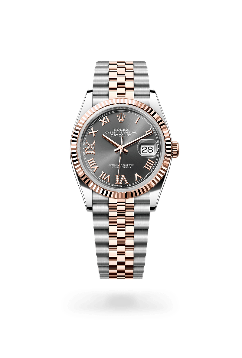 rolex Datejust de Rolesor Everose —combinación de acero Oystersteel y oro Everose, M126231-0023 - Perodri Joyeros