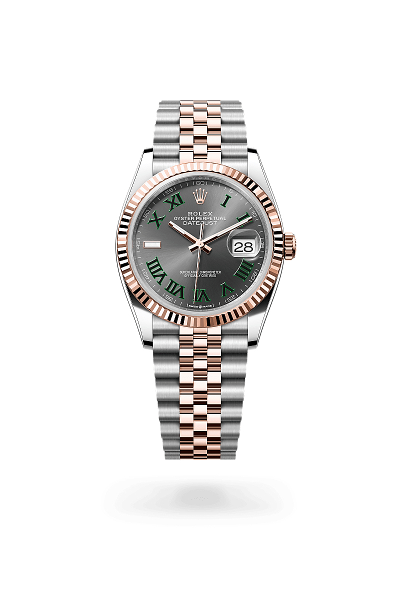 rolex Datejust de Rolesor Everose —combinación de acero Oystersteel y oro Everose, M126231-0029 - Perodri Joyeros