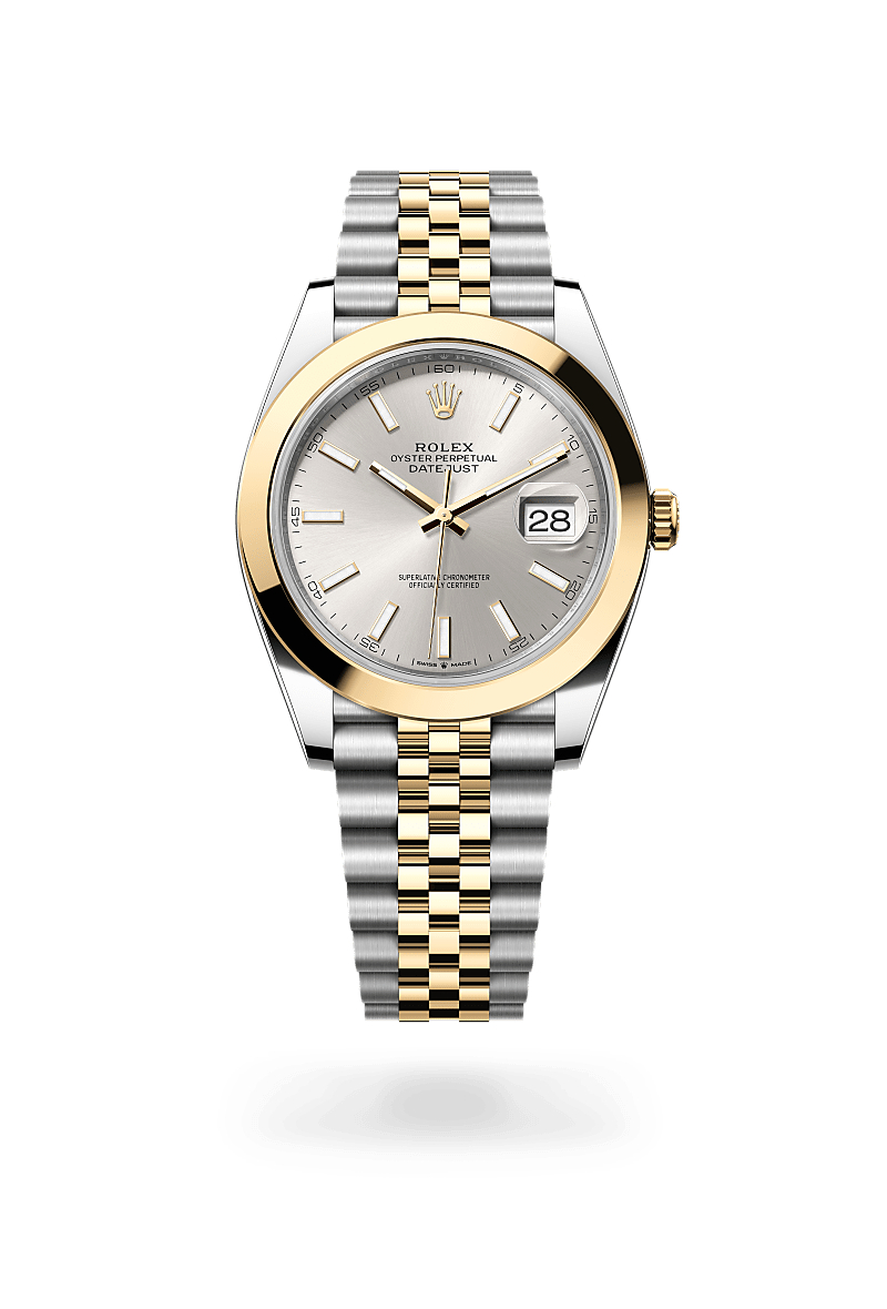 rolex Datejust de Rolesor amarillo —combinación de acero Oystersteel y oro amarillo, M126303-0002 - Perodri Joyeros