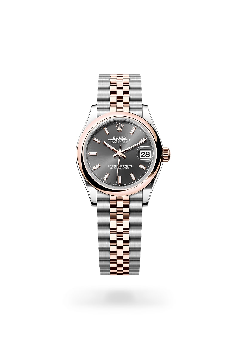 rolex Datejust de Everose Rolesor - combination of Oystersteel and Everose gold, M278241-0018 - Perodri Joyeros