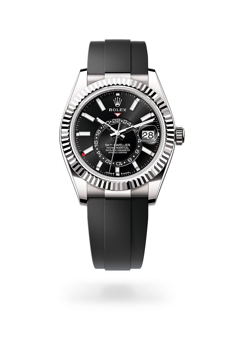 rolex Sky-Dweller de 18 ct white gold, M336239-0002 - Perodri Joyeros