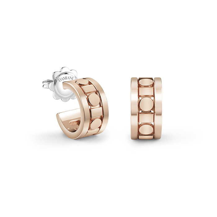 Pendientes de oro rosa Belle Époque Reel