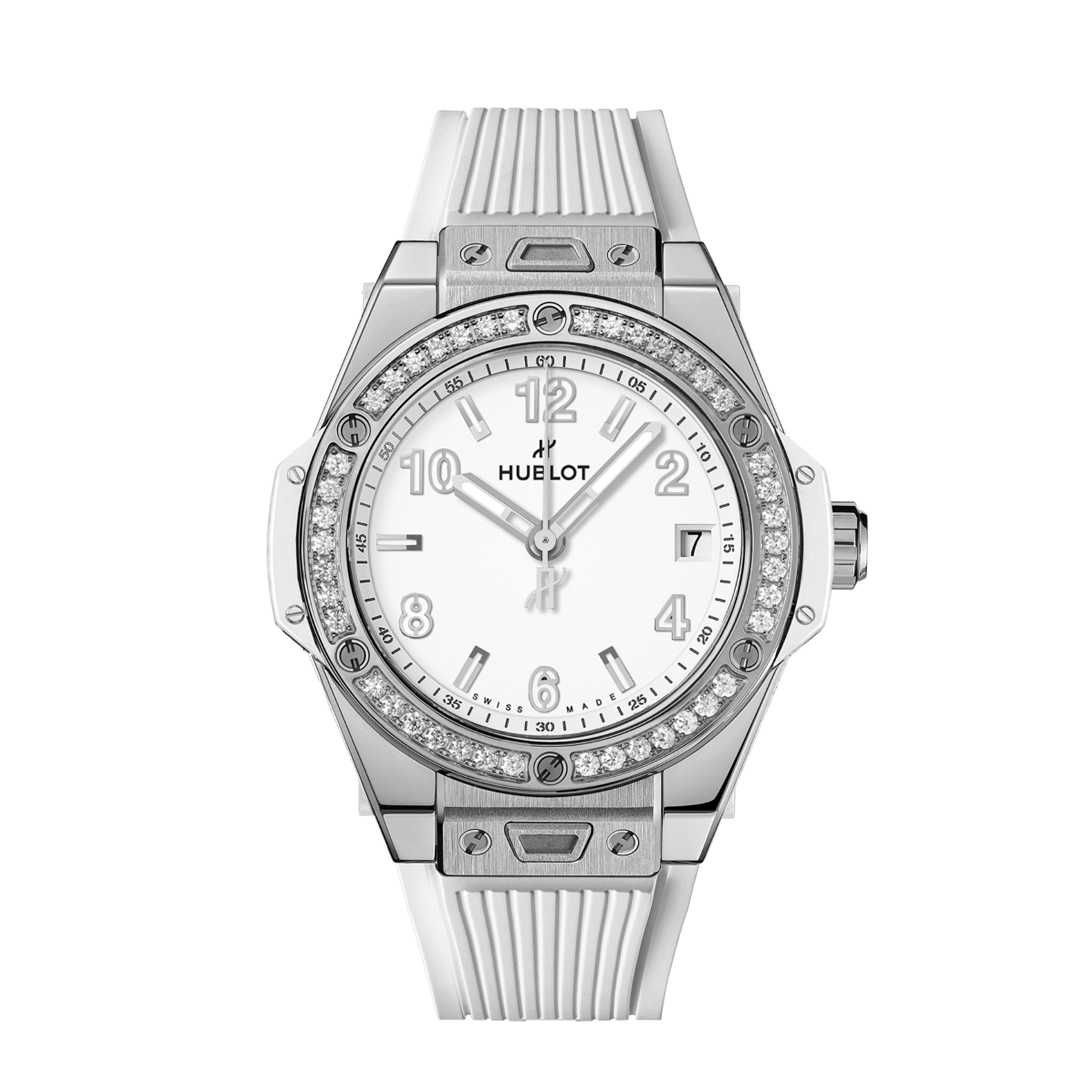 Hublot Big Bang One Click Steel White Diamonds