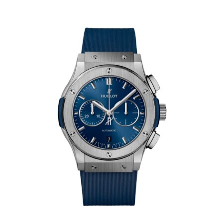 Hublot Classic Chronograph Titanium Blue