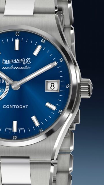 Eberhard & Co. Contodat, un homenaje a la herencia de los 70 y a las producciones icónicas de esa época. El detalle naranja conecta con el heritage como un hilo que une el pasado, el presente y el futuro, convirtiéndolo en un símbolo. #eberhard1887 #contodat