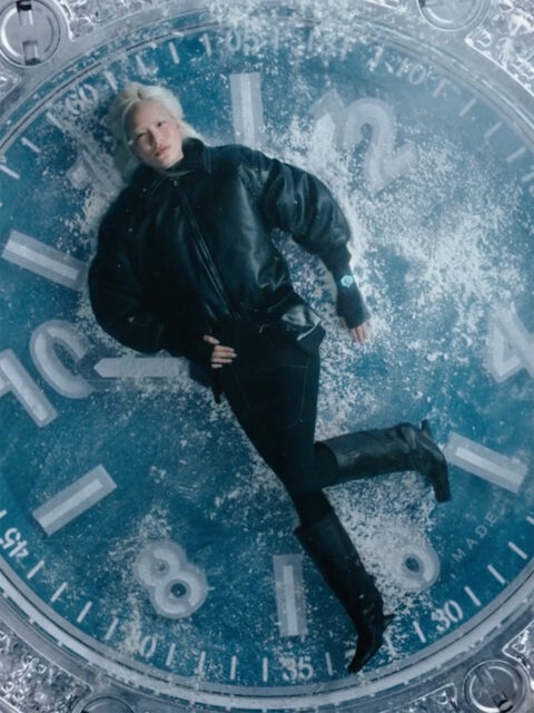 Hublot Big Bang One Click Petrol Blue Ceramic Diamonds, una sombra hecha para la luz de invierno. #Hublot