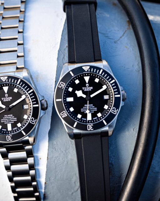 Diseñado para las profundidades, el Pelagos presenta una caja de titanio y acero de 42 mm y es hermético hasta 500 m. #TudorPelagos #TudorWatch #BornToDare