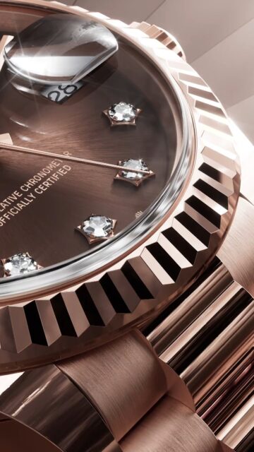 Precioso solamente en apariencia. La esfera chocolate del @Rolex Lady-Datejust presenta un acabado tipo sol y está realzada con índices engastados de diamantes. El reloj está fabricado en oro Everose de 18 quilates, la aleación exclusiva de oro rosa elaborada y colada por Rolex. Tras los reflejos de luz y las tonalidades únicas se encuentra un reloj innegablemente duradero.
#Rolex #LadyDatejust #OfficialRolexRetailer
