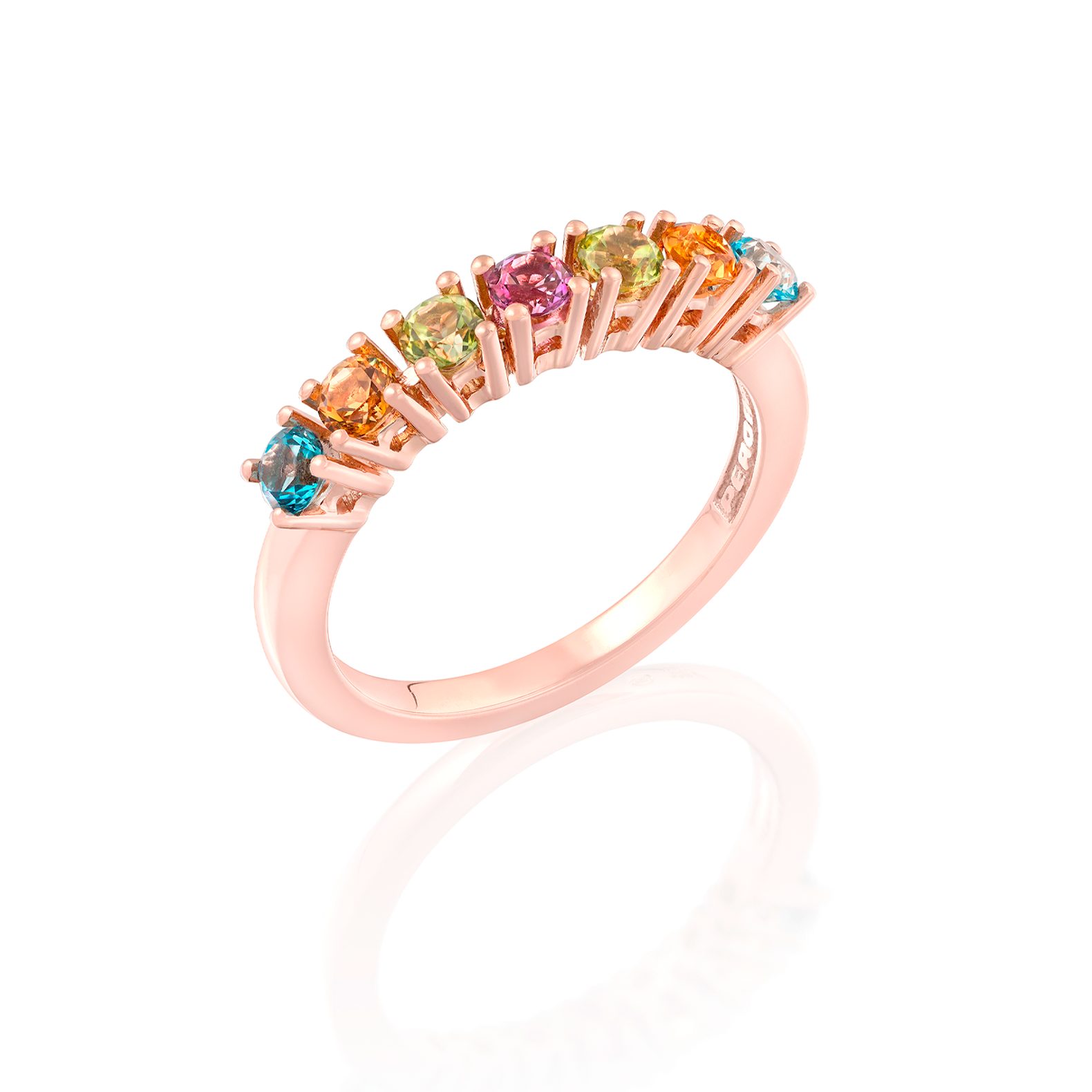 Sortija de Oro rosa