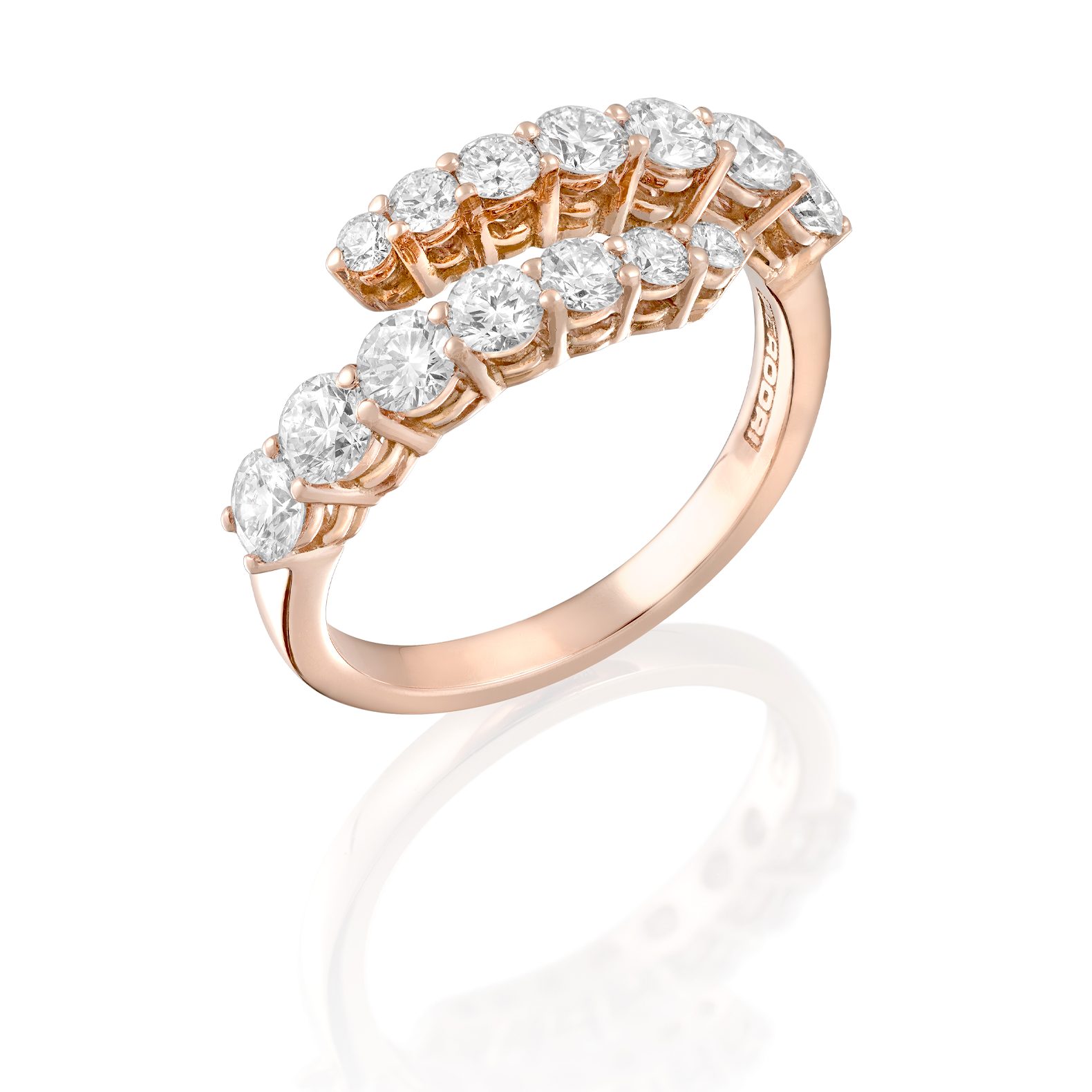 Sortija de Oro rosa