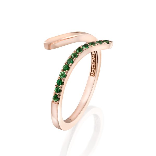 Sortija de oro rosa - Imagen 2