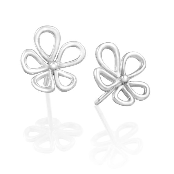 Pendientes de Oro Blanco