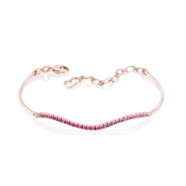 Pulsera de Oro Rosa