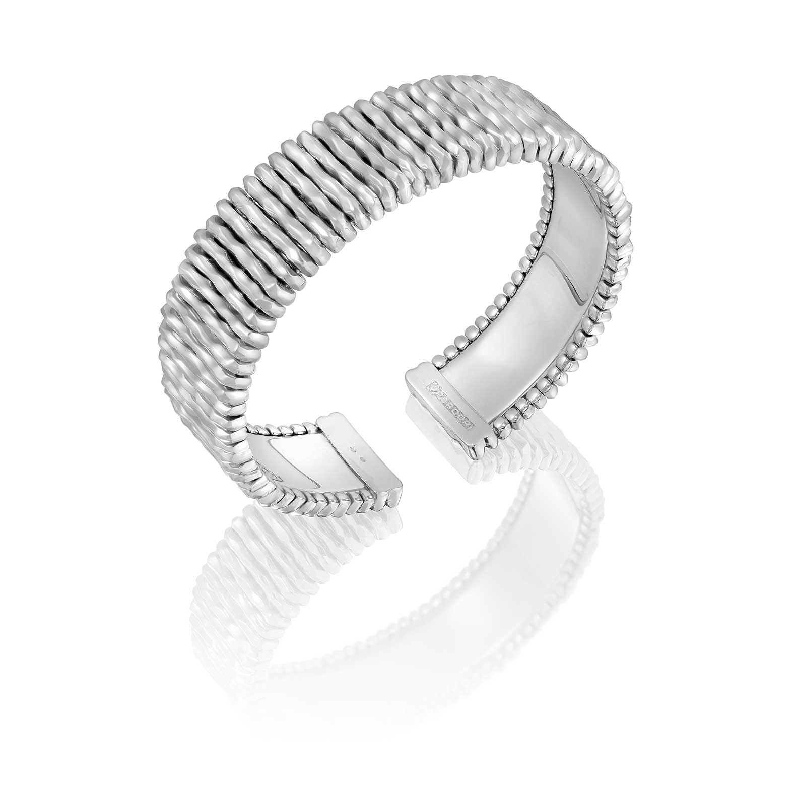 Pulsera de oro blanco