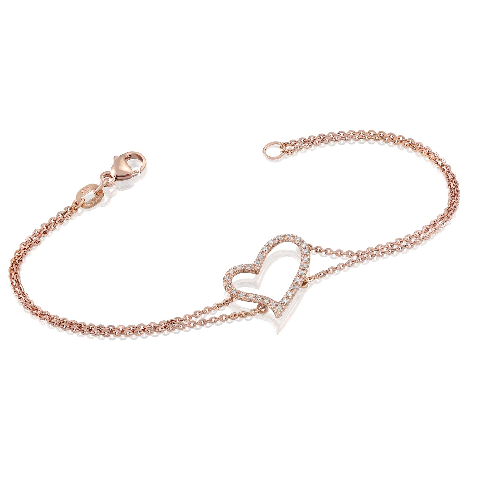 Pulsera de Oro Rosa