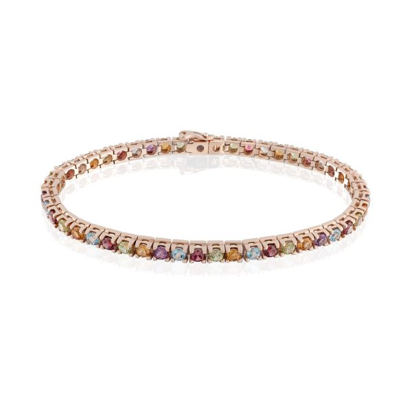 Pulsera de Oro Rosa