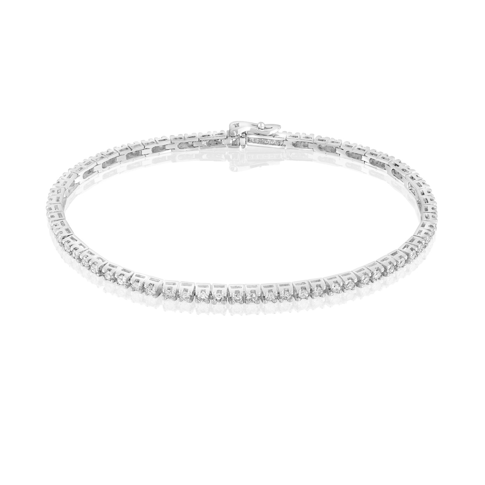 Pulsera de Oro Blanco