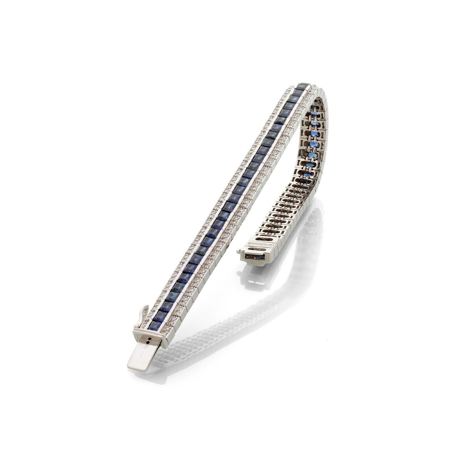 Pulsera de Oro Blanco