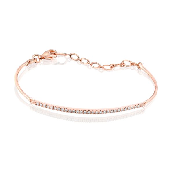 Pulsera de oro Rosa