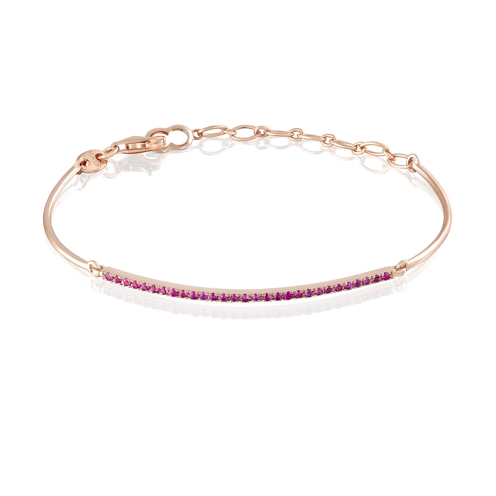 Pulsera de Oro Rosa