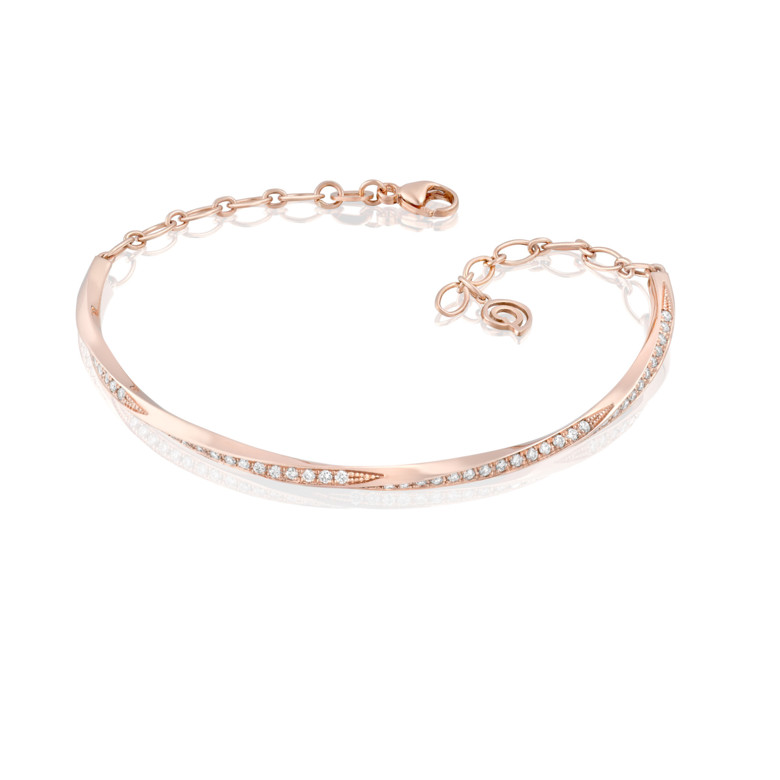 Pulsera de Oro Rosa