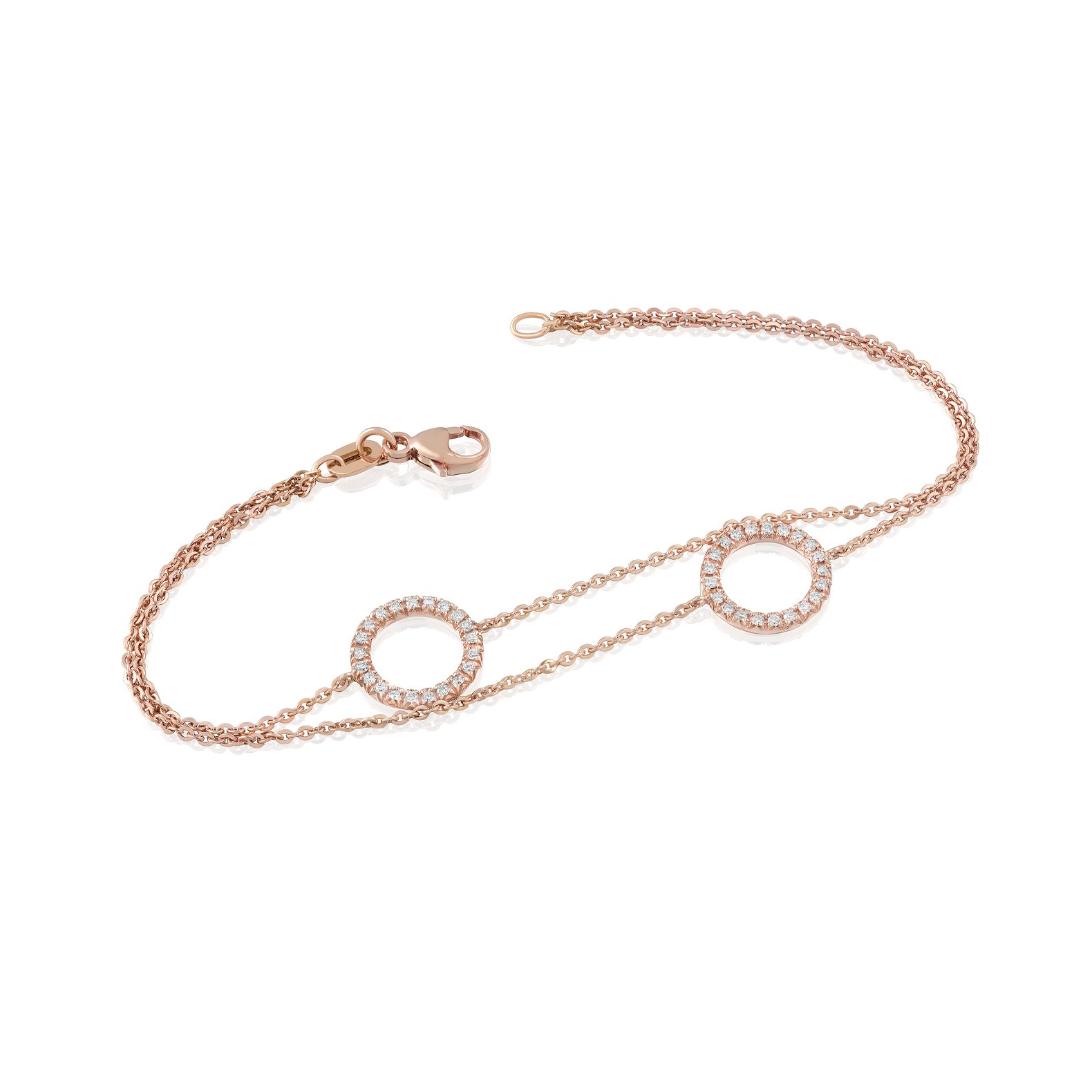 Pulsera de Oro Rosa