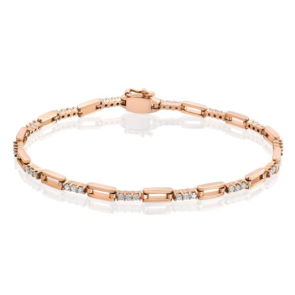 Pulsera de Oro Rosa