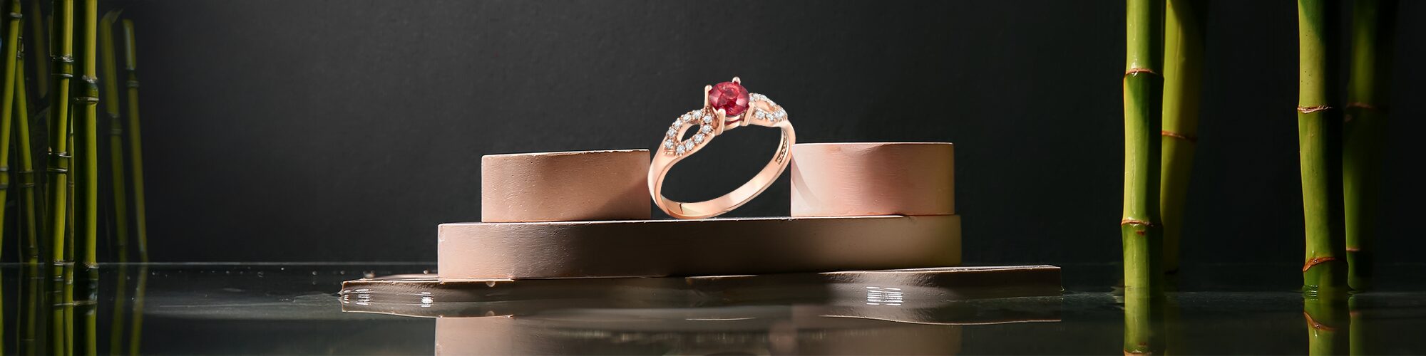 Anillos de oro rosa