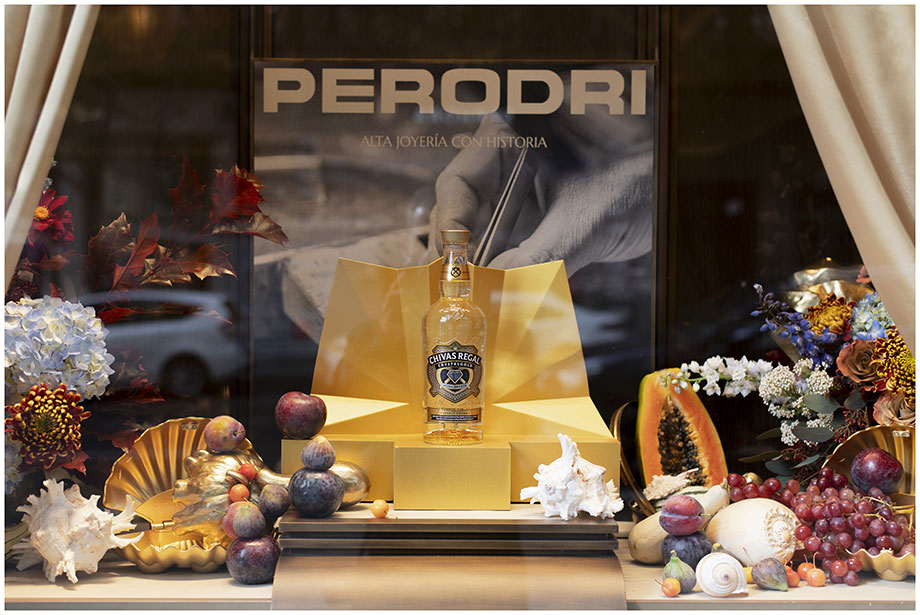 Perodri Joyeros es el escenario elegido para el lanzamiento de Chivas Regal Crystalgold