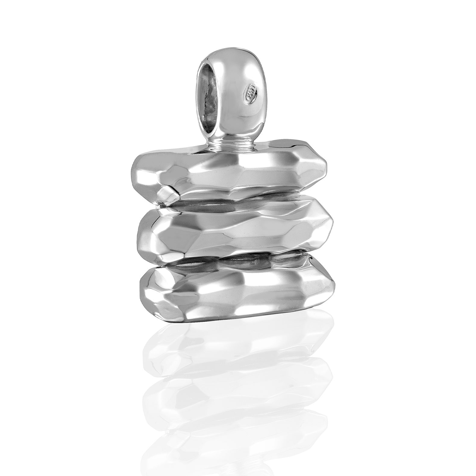 Colgante de Oro Blanco