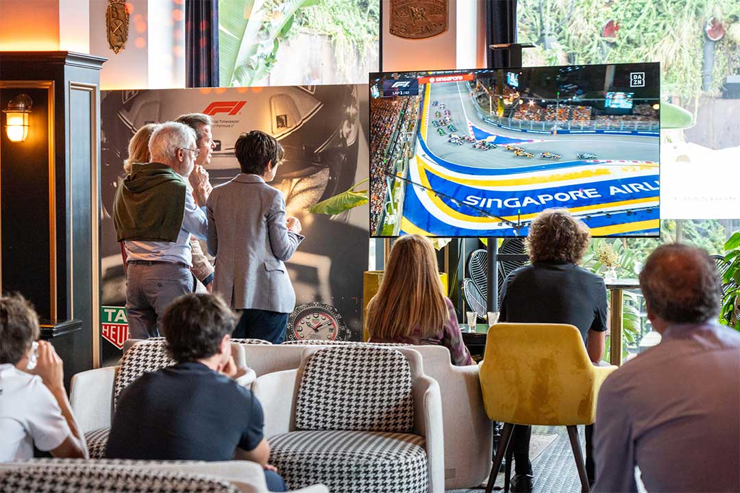 TAG Heuer y Perodri Joyeros celebran la pasión por la velocidad en un exclusivo evento en torno al Gran Premio de F1 de Singapur TAG Heuer y Perodri Joyeros celebran la pasión por la velocidad en un exclusivo evento en torno al Gran Premio de F1 de Singapur