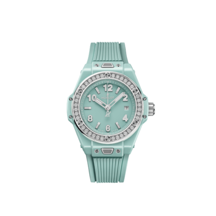 HUBLOT BIG BANG ONE CLICK MINT GREEN CERAMIC BTES