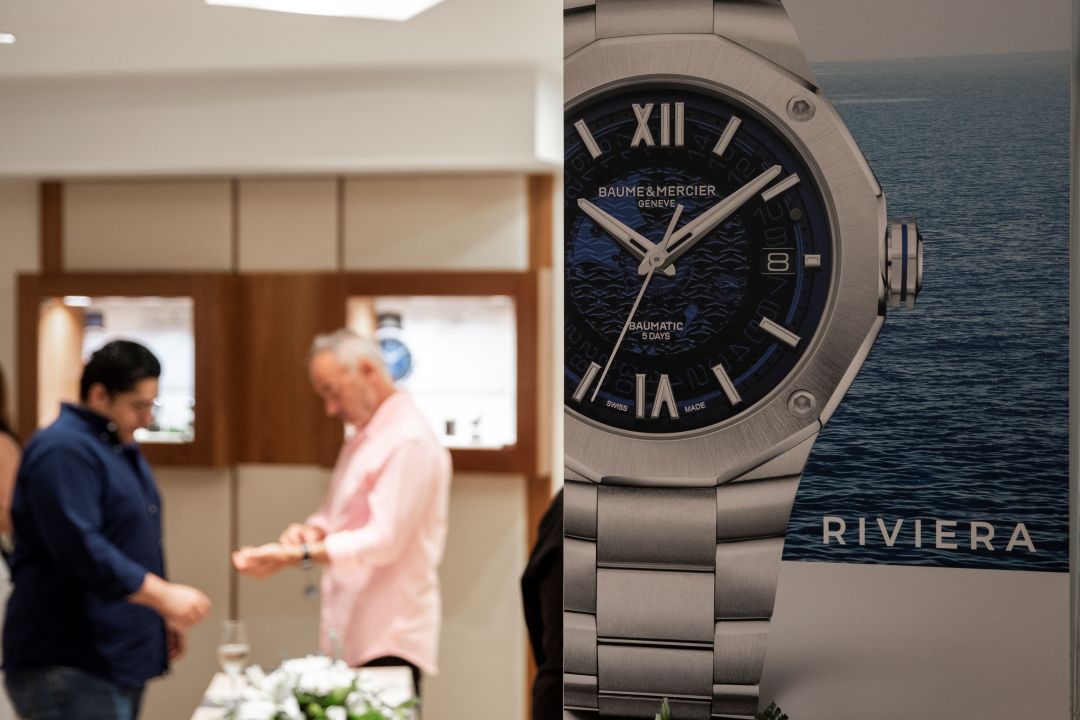 Baume & Mercier presenta la colección Riviera junto a Perodri Joyeros en Santander