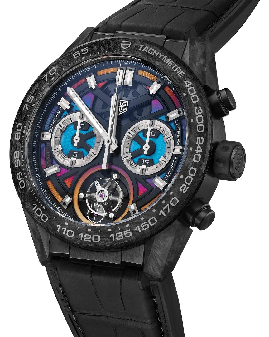 Nuevo TAG Heuer Carrera Chronograph Tourbillon Polychrome