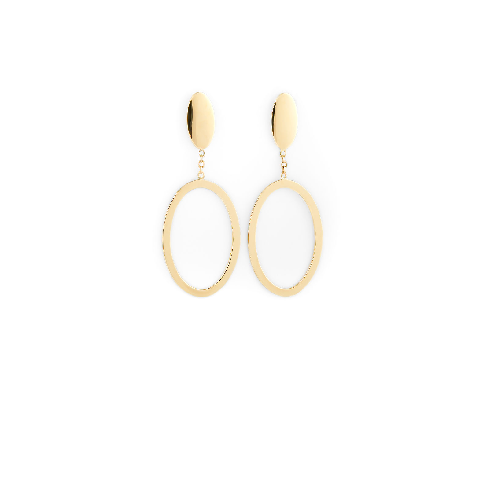 Pendientes Cristina Wish en oro amarillo