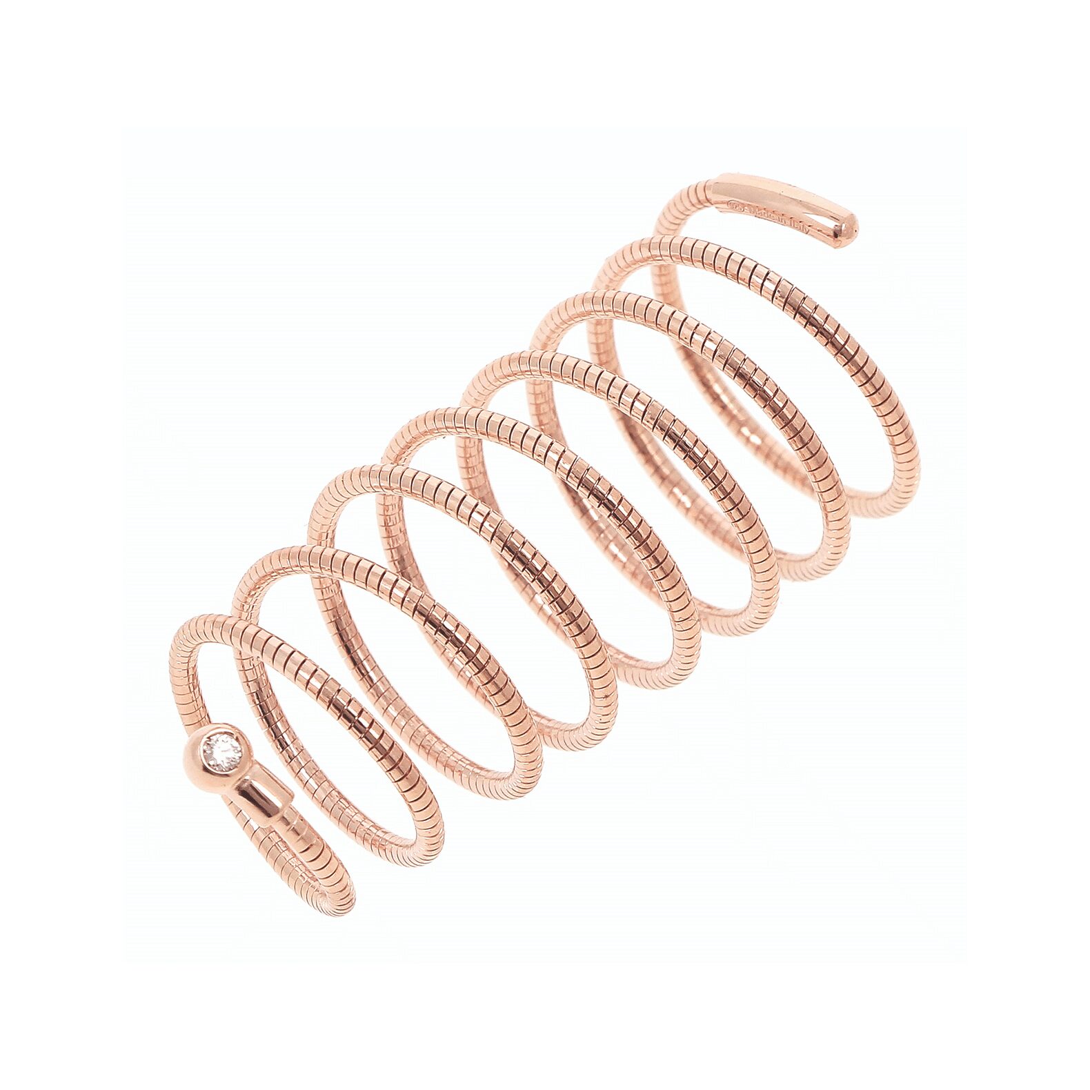 SORTIJA PESAVENTO DNA ROSA BTE