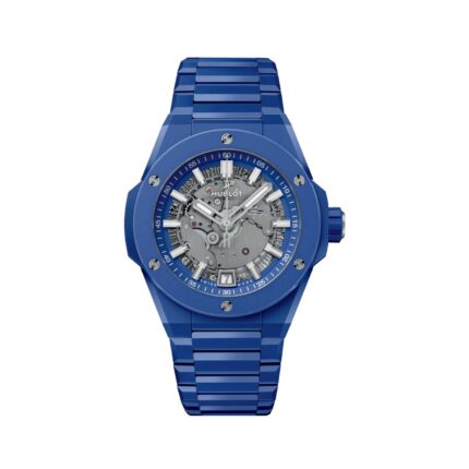 HUBLOT BIG BANG INTEGRATED TIME ONLY BLUE INDIGO CERAMIC