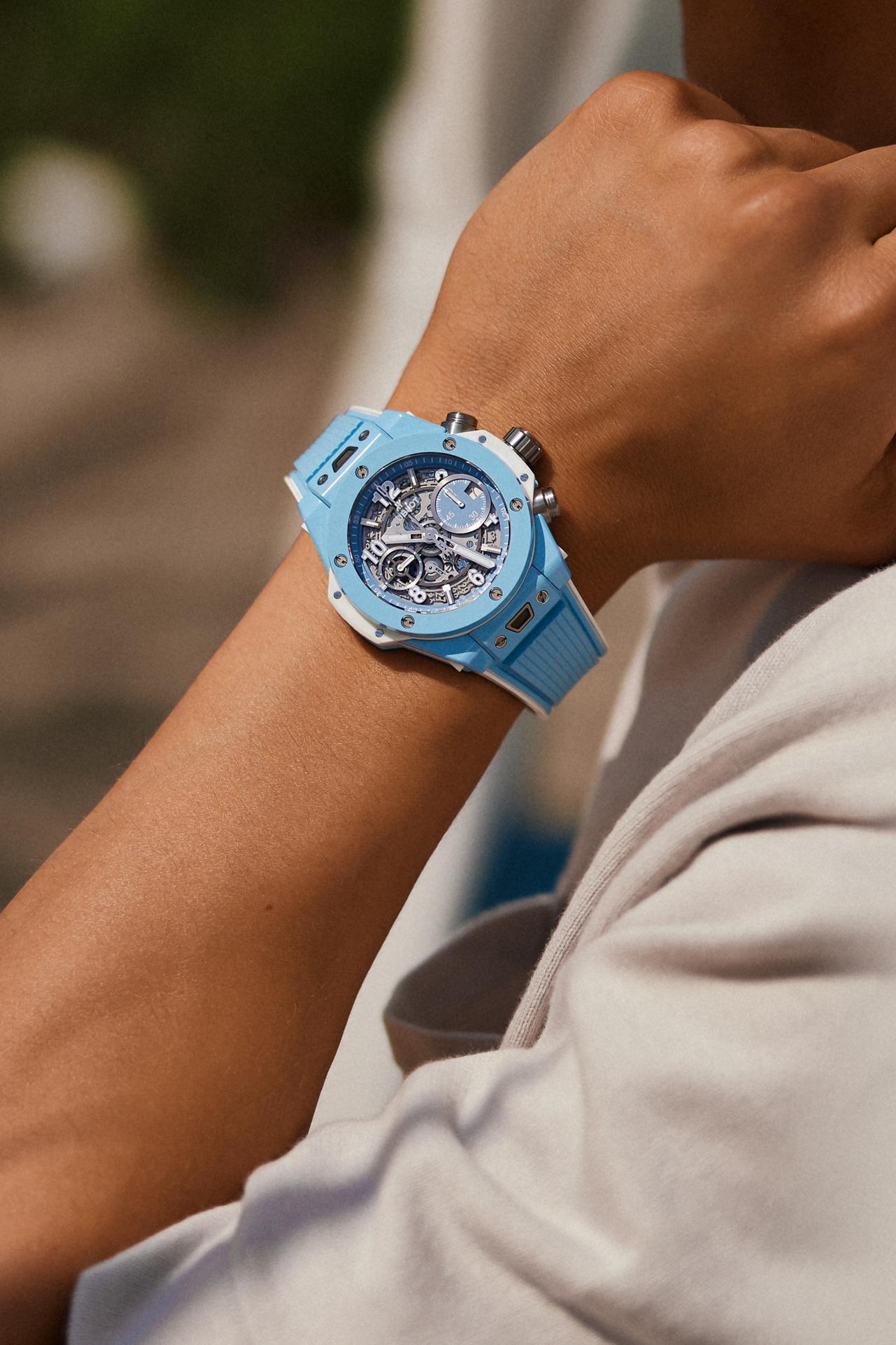 Hublot Big Bang Unico Sky Blue: un reloj que captura la esencia del estilo veraniego con elegancia