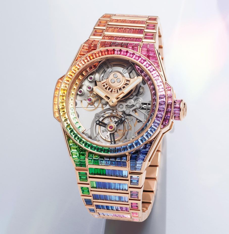 Hublot Tourbillon Rainbow: descubre el reloj del arcoiris