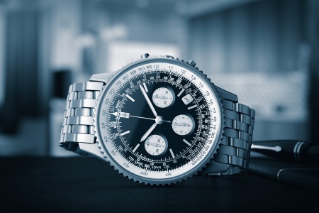 Reloj parado tras agotar la reserva de marcha