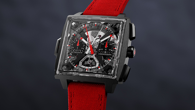 TAG Heuer Monaco Split-Seconds Chronograph nuevo TAG Heuer Monaco Split-Seconds Chronograph
